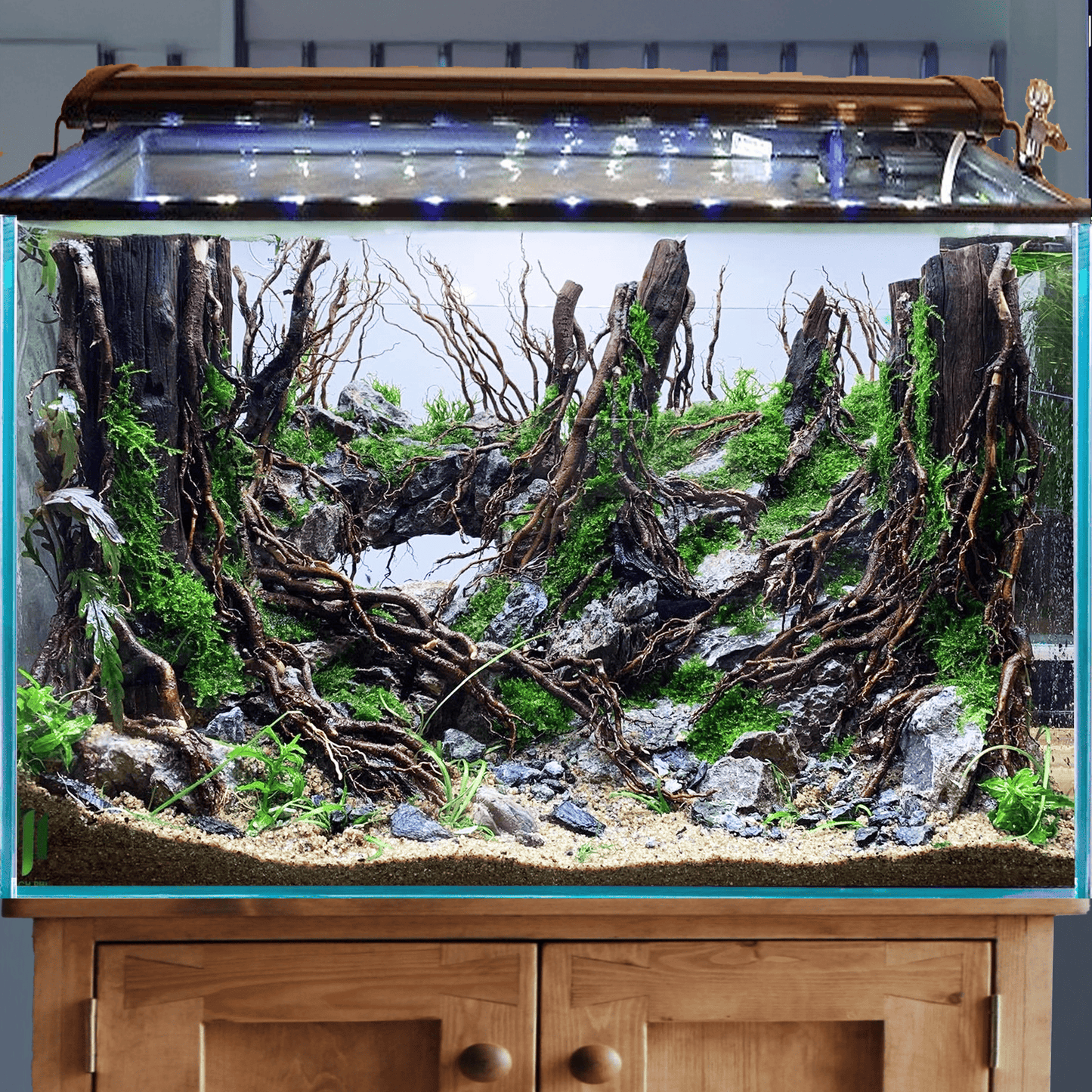 Driftwood tree aquarium rock aquascaping cave aquascape hardscape fish tank decoration