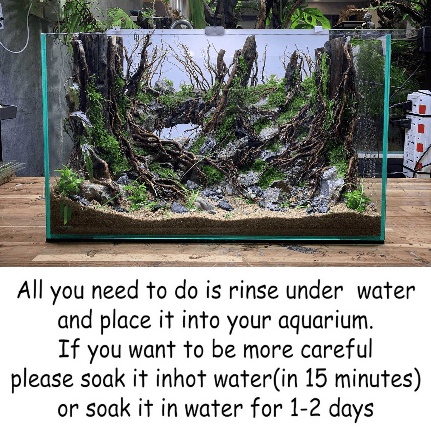 Driftwood tree aquarium rock aquascaping cave aquascape hardscape fish tank decoration