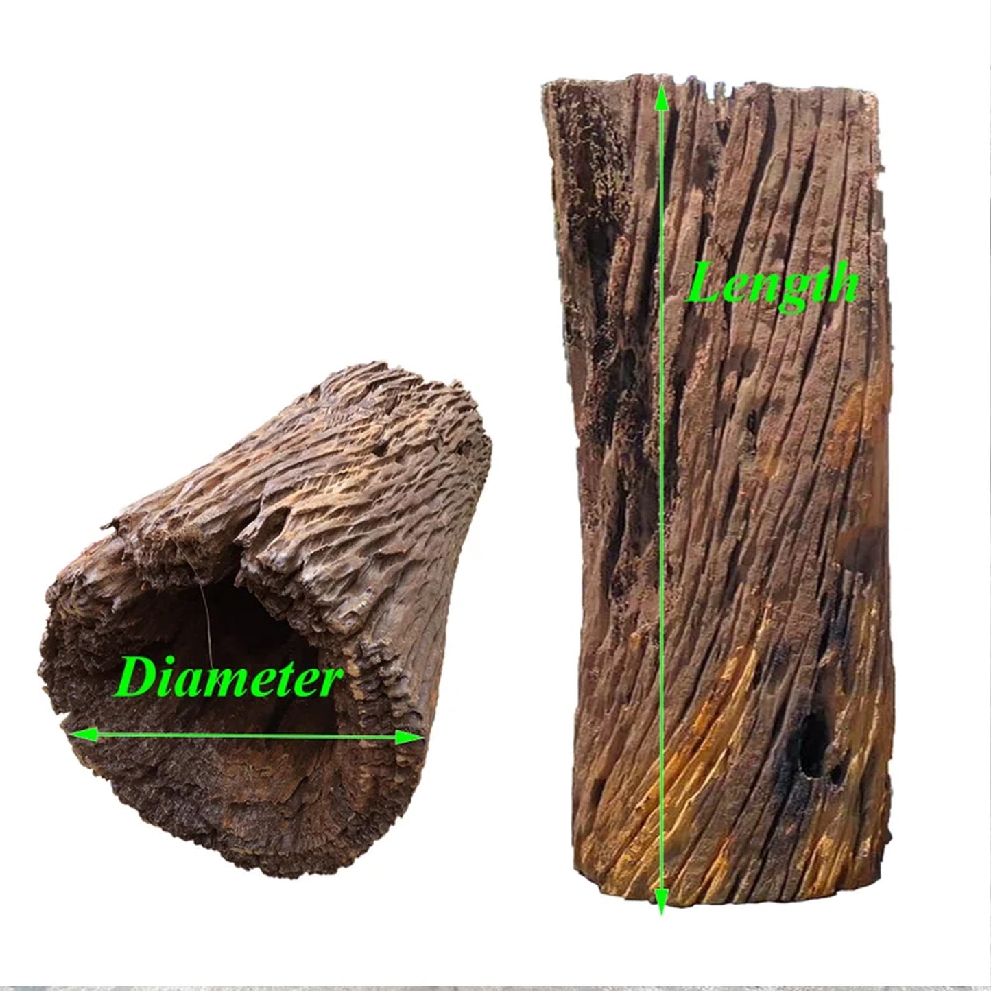 Large hollow driftwood log aquarium drift wood stump tree large aquarium hide fish tank decoration