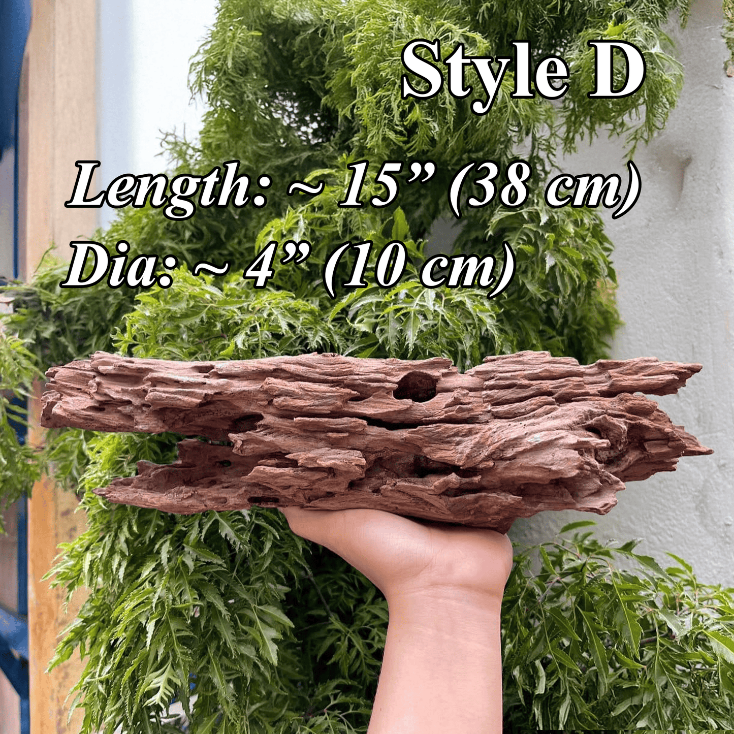 Aquarium driftwood log natural reptile drift wood stump bonsai aquascaping hardscape real wood for fish tank decor