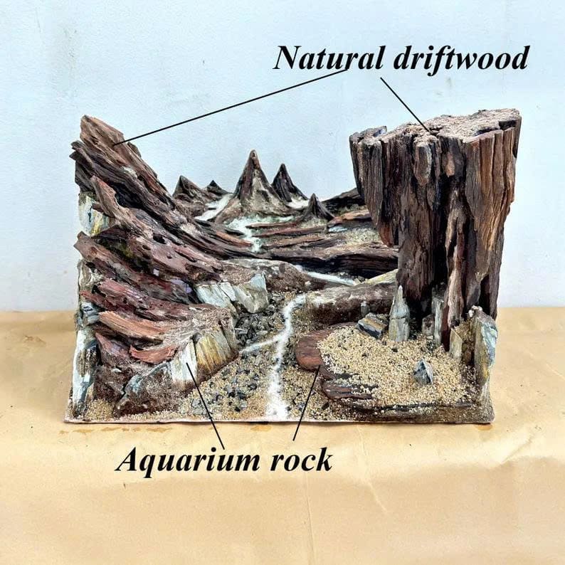 Aquascape driftwood hardscape centerpiece natural drift wood aquascaping fish tank decoration