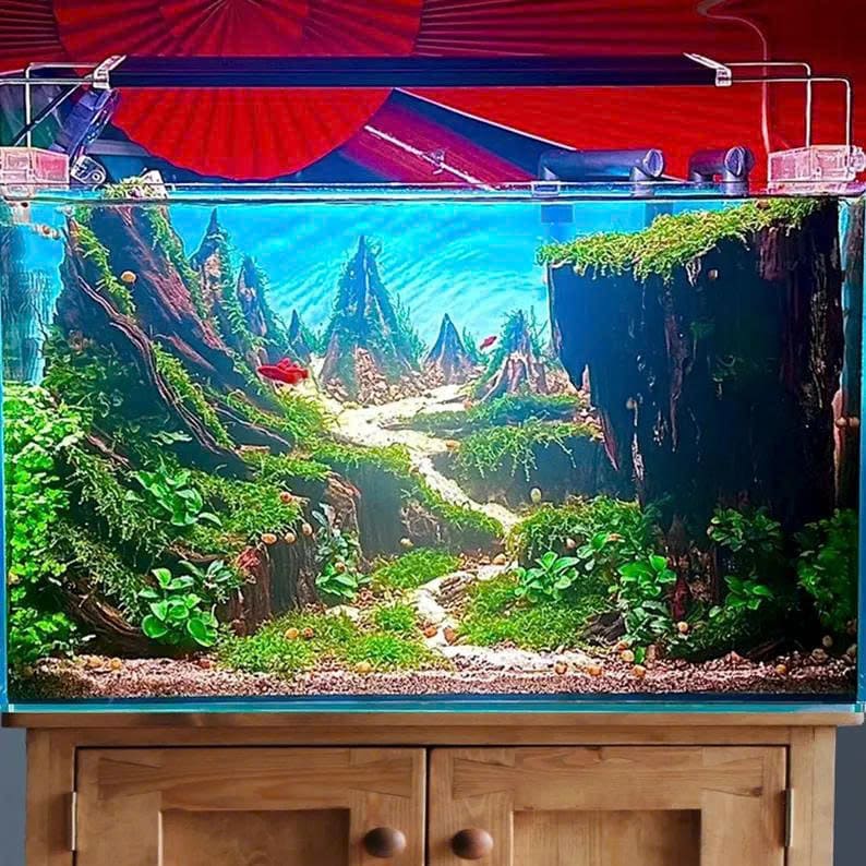 Aquascape driftwood hardscape centerpiece natural drift wood aquascaping fish tank decoration