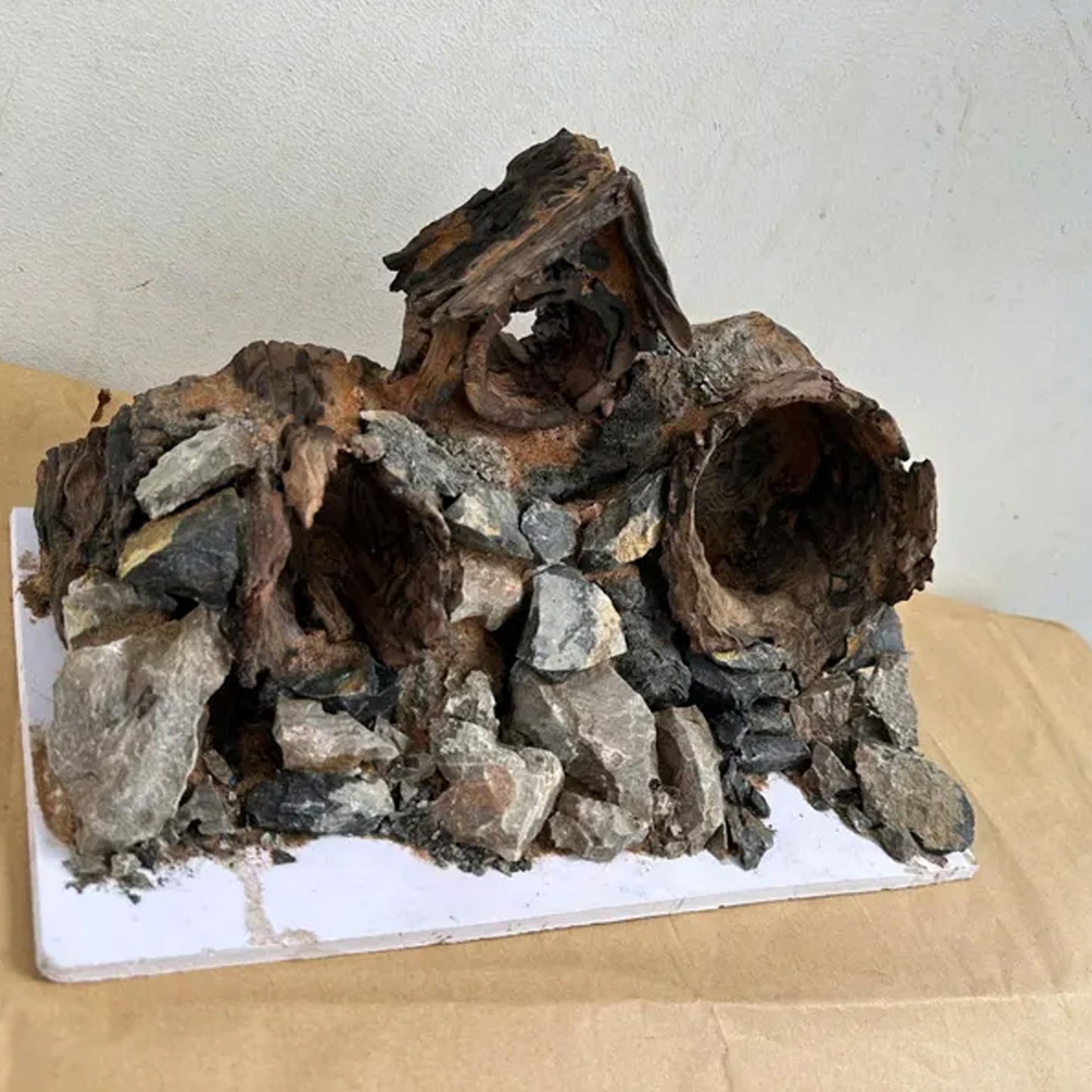 Aquascape driftwood aquarium cave hardscape bonsai aquascaping stone fish tank background decoration