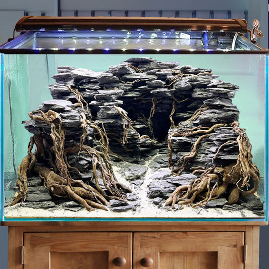Aquascape aquarium rocks bonsai driftwood hardscape aquascaping stone for fish tank decor