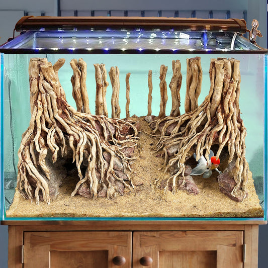 Driftwood aquarium cave bonsai aquascape rock hardscape plants for fish tank decoration