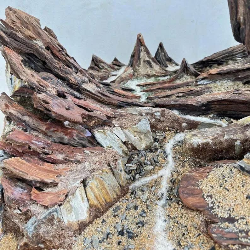Aquascape driftwood hardscape centerpiece natural drift wood aquascaping fish tank decoration